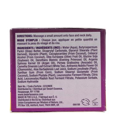 Desert Essence Organic Revitalizing Oils Moisturizer 0.96 fl oz - Gluten-Free, Vegan, Cruelty-Free | Restoring Evening Primrose, Marula & Argan Oil | Lightweight Formula for Dry or Mature Skin - Buy Online on GoSupps.com