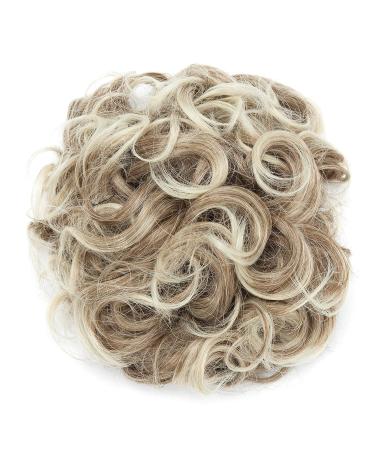 SEGO Hair Extensions - Ash Brown to Bleach Blonde Hairpiece Bun & Hair Tie Updos for Realistic Looks - Buy Online on GoSupps.com