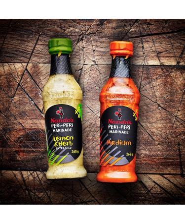 Nando's Medium Marinade 262g - Authentic Peri-Peri Flavor - Pack of 1 - Buy Online on GoSupps.com