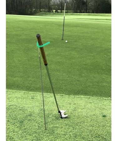 V-Shaped Golf Club Stand - Durable Stainless Steel, Keeps Clubs Clean & Dry, Easy to Carry - Buy Online on GoSupps.com