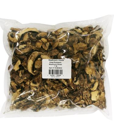 Mushroom House Dried Portobello Mushroom Slices  1 Lb - Buy Online on GoSupps.com
