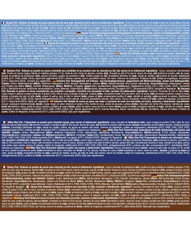 caff luxe Dosettes de chocolat chaud compatibles Dolce Gusto Celebrations - Twix Mars Bounty Snickers Galaxy Malteser Milky Way et Galaxy Caramel (40) Pack vari en dition limit e - Buy Online on GoSupps.com