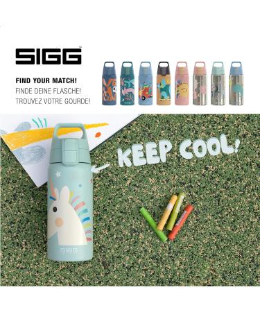 SIGG Isolated Drinking Bottle for Children - Shield Therm One Perfect for Carbonated Drinks - Durable & Stylish eCommerce Shipping Worldwide - Buy Online on GoSupps.com
