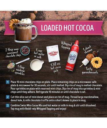 Swiss Miss Milk Chocolate Flavor Reduced Calorie Hot Cocoa Mix  Keto Friendly  0.39 oz. 8-Count (Pack of 12) - Buy Online on GoSupps.com