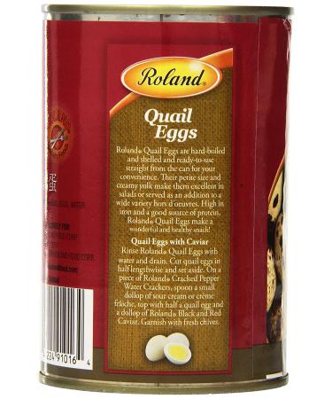 Roland Foods Quail Eggs - Specialty Imported Food - 15-Ounce Can (Pack of 6) - Buy Online on GoSupps.com