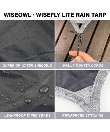 TAHOE TRAILS Hammock Rain Fly - Waterproof Camping Tarp (3000MM) with Aluminum Stakes and Guy Lines - Ultralight & Durable - Buy Online on GoSupps.com
