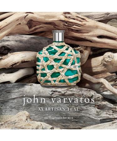 John Varvatos Men's Cologne XX Artisan Teal Eau de Toilette EDT Spray Aquatic Scent with Notes of Rosemary Mineral Driftwood and Baie Rose Eau de Toilette 4.2 Fl Oz (Pack of 1) - Buy Online on GoSupps.com