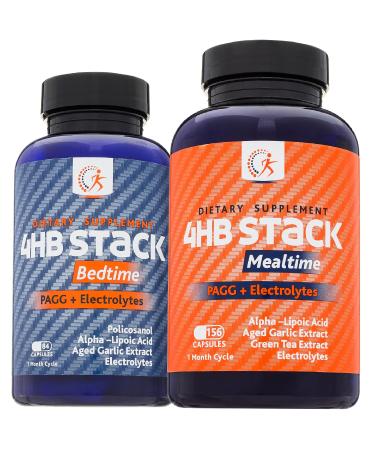 Premium PAGG Stack by Kirkland Science Labs - PAGG + Electrolytes - For Slow Carb Diet - Accelerate Your Weight Loss and Reach Your Goals Faster - No Risk Guarantee