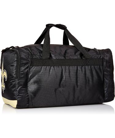 New Orleans Saints Medium Striped Core Duffle Bag - Buy Online on GoSupps.com