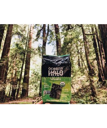 Ocean's Halo Seaweed Snacks (Wasabi) - Case of 12 Unit Trays - Buy Online on GoSupps.com