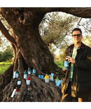 Eco Farm Il Sogno Verde - Extra Virgin Olive Oil - Organic - DOP Canino - Monocultivar Caninese - 100% Italian - From centuries-old olive trees - Artisan quality - Cold extract - 5 L - Buy Online on GoSupps.com