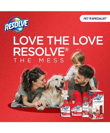 Resolve Pet Specialist 32 oz Carpet Cleaner & Stain Remover - Odor Neutralizer for Floors & Upholstery - Buy Online on GoSupps.com