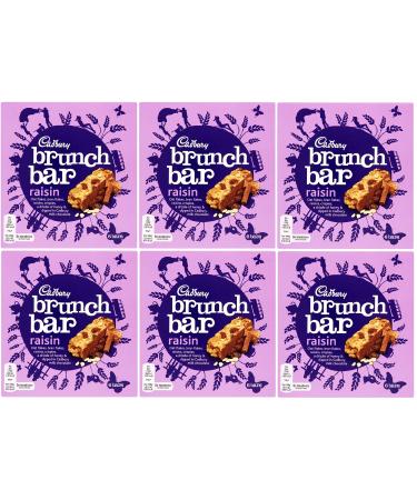 Cadbury Cadbury Brunch Bar Raisin (6x32g) - Paquet de 6