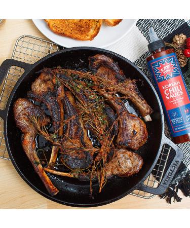 KPOP Foods Korean Chili Sauce - Gochujang Sauce 10.4 oz Squeeze Bottle - Buy Online on GoSupps.com