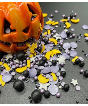 Sprinkletti - Wizard - Cake Topper Sprinkles - 30g Edible Glimmer Cupcake Decorations - Ideal For Halloween & Harry Potter Themed Cakes - Buy Online on GoSupps.com