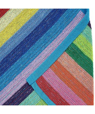 Ben Kaufman Colored Classic Multi-Color Stripe Beach Towel - Large Cotton - 30 x 60 - 4 Pack - Buy Online on GoSupps.com