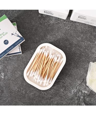 Bamboo Cotton Buds - 600 Count | 100% Biodegradable & Plastic Free Ear Swabs| Eco-Friendly Alternative to Plastic Q Tips | Pack of 1 - Buy Online on GoSupps.com