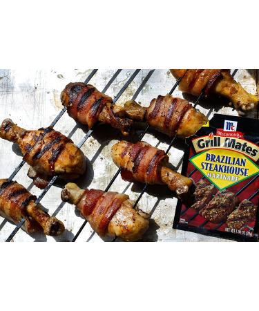 McCormick Grill Mates Brazilian Steakhouse Marinade Mix  1.06 oz 1.06 Ounce - Buy Online on GoSupps.com