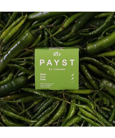 Payst Fresh Thai Green Curry Paste. Fresh Handmade in London Authentic Thai cooking paste. 100g. Serves 2. - Buy Online on GoSupps.com