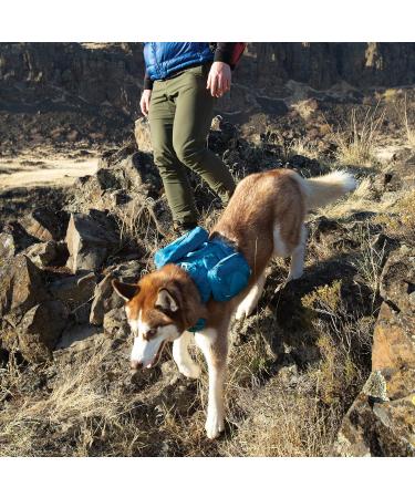 Kurgo RSG Dog Water Bottle - PVC & BPA-Free 355ml Capacity Practical Bag Blue - Ideal for International Shipping - Buy Online on GoSupps.com