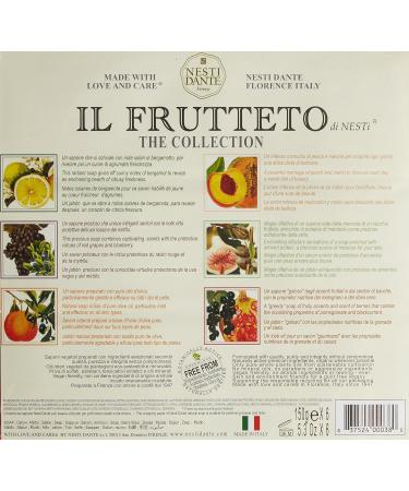 Nesti Dante IL Frutteto Soaps Gift Set - 6 Pack | Luxurious 5.3oz Soaps for Gifting | International Shipping Available - Buy Online on GoSupps.com