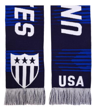 USA Soccer High-Definition HD Knit Scarf - Official Jersey Design - Buy Online on GoSupps.com