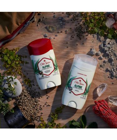 Old Spice Men's Antiperspirant & Deodorant Alpine with Hemp Oil 2.6oz (Pack of 3) Alpine 2.6 Ounce (Pack of 3) - Buy Online on GoSupps.com