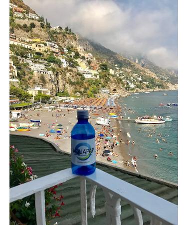 AQUAPAP 12oz Vapor Distilled CPAP Water 8 Pack | 1-2 Nights per Bottle | Resmed & Respironics Compatible - Buy Online on GoSupps.com