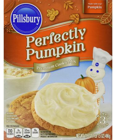 Pillsbury Perfectly Pumpkin Premium Cookie Mix, 17.5 oz.