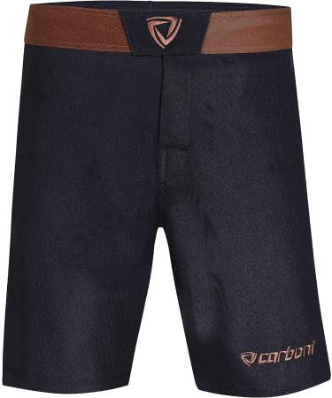 Carboni IBJJF Approved No Gi Shorts - Brown (Size 32 Regular) for Grappling, MMA, BJJ, Cross Fit, WOD, Boxing, and Wrestling - Buy Online on GoSupps.com