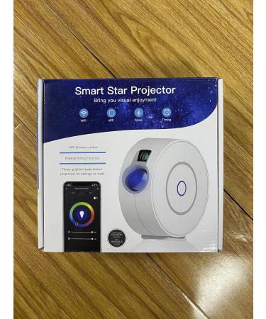 LED Smart Galaxy Projector - Milfech WiFi Star Projector Lamp with RGB Dimming Voice Control Timer & Alexa/Google Assistant Compatibility - Perfect Night Light for Kids Parties & Christmas - Buy Online on GoSupps.com