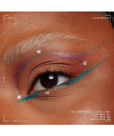 NYX Epic Wear Teal Metal Metallic Liquid Liner - Waterproof & Long-Lasting - Buy Online on GoSupps.com
