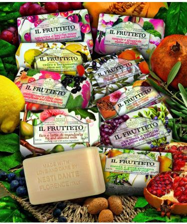 Nesti Dante Il Frutteto Purifying Soap - Mint & Quince Pear | 250g | International Shipping Available - Buy Online on GoSupps.com