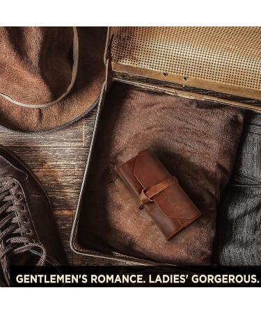 ZOMCHI Genuine Leather Safety Razor Case - Large (Pack of 1) | Durable & Stylish Protection for Your Razor | International Shipping Available - Buy Online on GoSupps.com