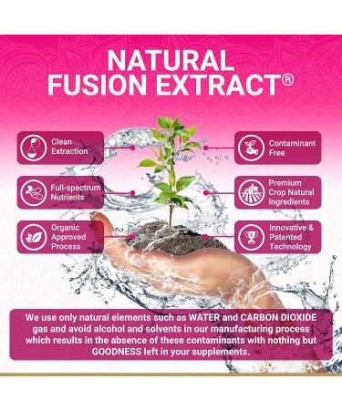 Organic Certified Menopause Tablets - Natural Hormone Balance Support | Perimenopause & Menopause Supplements | 60 Vegan Capsules - Buy Online on GoSupps.com