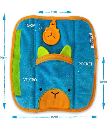 Trunki SnooziHedz Seat Belt Pads for Kids - Blue | Comfy Children's Seatbelt Cover for Car Seats and Pram - Buy Online on GoSupps.com