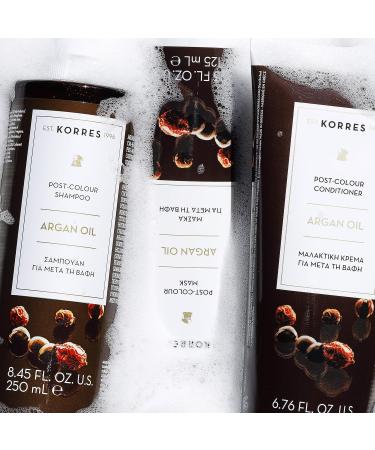 KORRES Argan Oil Conditioner | Vegan Silicone & Paraben Free | Color-Safe Hair Care | 200 ml - Buy Online on GoSupps.com