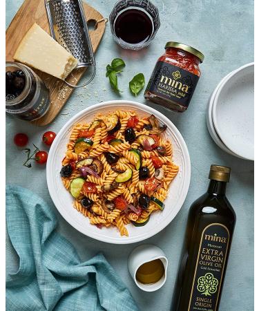 Mina Dry Cured Black Beldi Olives 7 oz (Pack of 6) - Premium Handpicked from Morocco - Gluten-Free, Low Carb, Vegan, Keto-Friendly - Buy Online on GoSupps.com