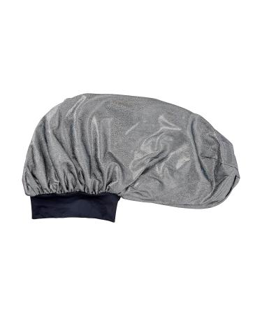 Red by Kiss Glitter Braid Bonnet - Wide Edge Breathable Hair Bonnet for Curly Natural Long Hair - Jet Black Pearl - Buy Online on GoSupps.com
