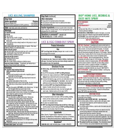Rid Complete Lice Elimination Kit - Effective Solution for Lice Removal - Buy Online on GoSupps.com