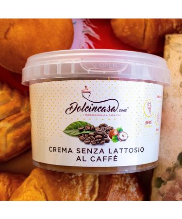 Ready-to-use Hazelnut Coffee Cream for Home Business and Catering - Lactose Free Gluten Free - 500g Pack - Buy Online on GoSupps.com