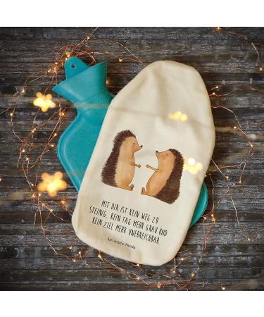 Mr. & Mrs. Panda Warm Bottle Igel Love | Perfect Gift for Weddings & Loved Ones | Children's Heat Pillow & Cozy Cover - Buy Online on GoSupps.com