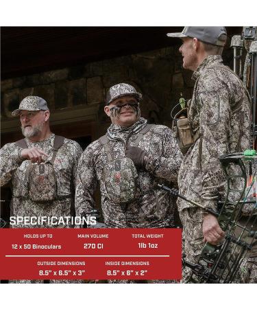 Badlands Mag Bino Case - Hydration-Compatible Binocular Case | Mud - Buy Online on GoSupps.com