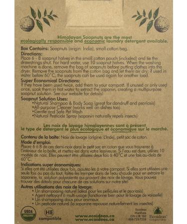 Ecoideas Himalayan Soapnuts 250g - Buy Online on GoSupps.com