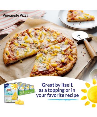Dole Pineapple Chunks in 100% Fruit Juice 20oz (Pack of 12) - Buy Now! - Buy Online on GoSupps.com