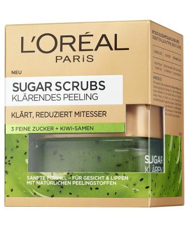 L'Or al Paris Sugar Scrubs Facial Mask - Clarifying Peeling 50ml | International Shipping Available - Buy Online on GoSupps.com
