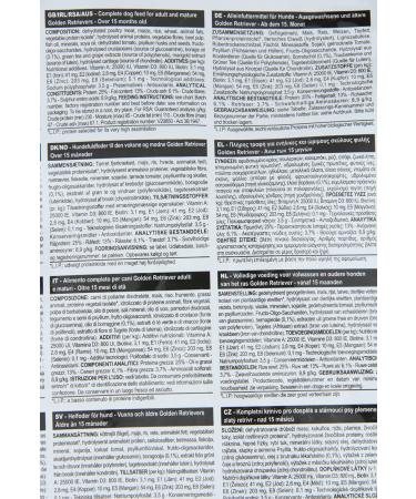 Royal Canin Dog Food Golden Retriever 25 Dry Mix 3kg - Buy Online on GoSupps.com