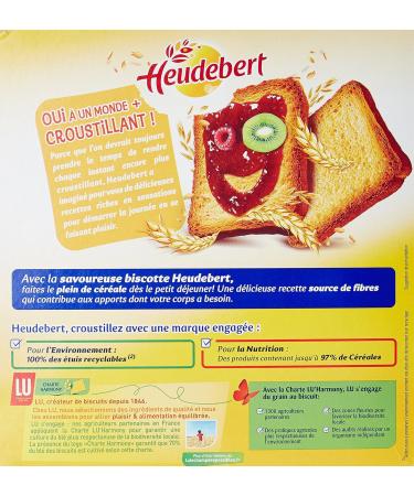 Heudebert Biscotte Nature 36 Slices 290 g - Buy Online on GoSupps.com