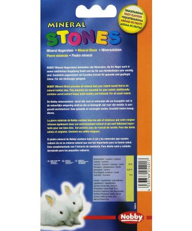 Nobby Mineral Block for Small Animals Orange Size L - Pack of 4 - Buy Online on GoSupps.com