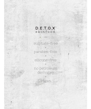 Detox Skinfood Total Face Serum | For a Firm and Bright Skin combines the best natural ingredients with the most efficient cosmetic actives | Vegan Skincare - Buy Online on GoSupps.com